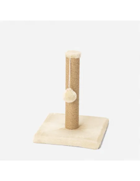 DRAPAK Kota LEGOWISKO SIZAL 40cm PIŁECZKA Beżowy