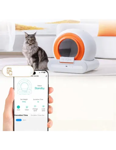 SMART KUWETA AUTOMATYCZNA Smart Samoczyszcząca NEUTRALIZATOR ZAPACHÓW WiFi