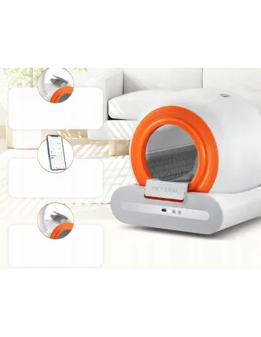 SMART KUWETA AUTOMATYCZNA Smart Samoczyszcząca NEUTRALIZATOR ZAPACHÓW WiFi