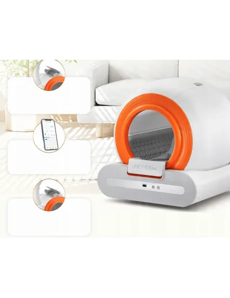 SMART KUWETA AUTOMATYCZNA Smart Samoczyszcząca NEUTRALIZATOR ZAPACHÓW WiFi