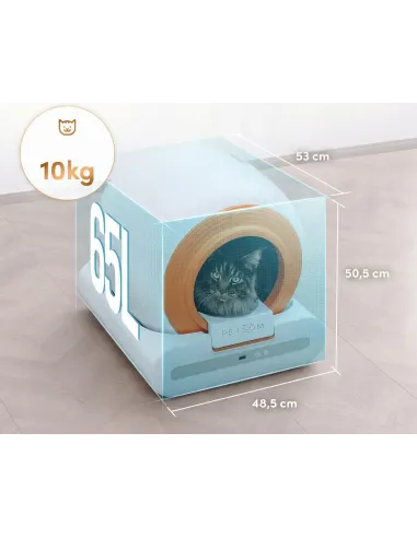 SMART KUWETA AUTOMATYCZNA Smart Samoczyszcząca NEUTRALIZATOR ZAPACHÓW WiFi