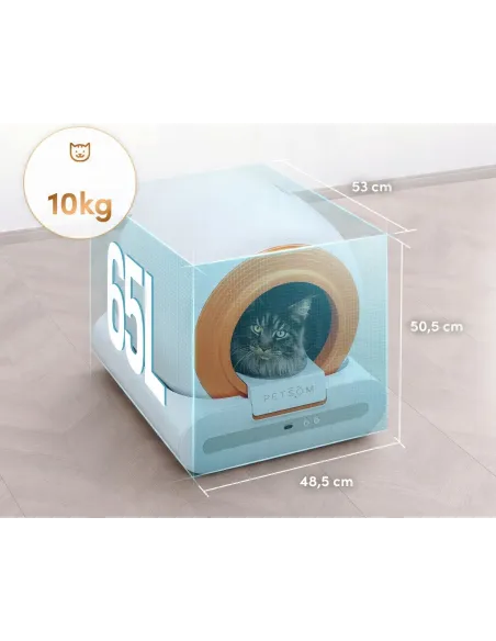 SMART KUWETA AUTOMATYCZNA Smart Samoczyszcząca NEUTRALIZATOR ZAPACHÓW WiFi