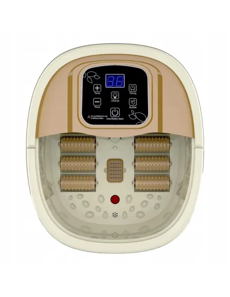 MASAŻER WODNY DO STÓP PODCZERWIEŃ 500W LCD 8ROLEK