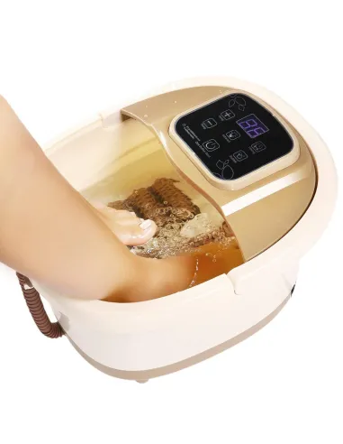 MASAŻER WODNY DO STÓP PODCZERWIEŃ 500W LCD 8ROLEK