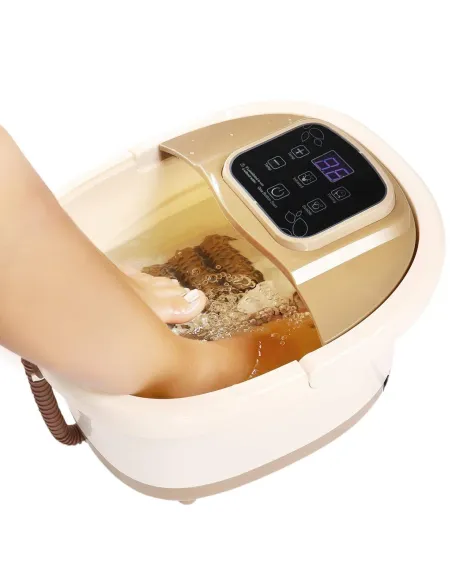 MASAŻER WODNY DO STÓP PODCZERWIEŃ 500W LCD 8ROLEK