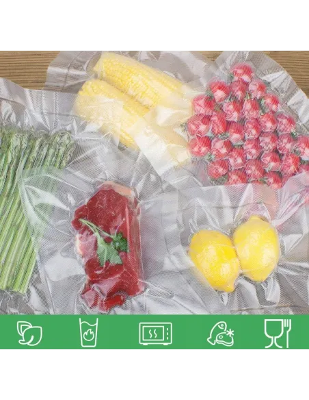 FOLIA do Sous Vide Zgrzewarki ZGRZEWAREK PRÓŻNIOWYCH RĘKAW 22cm ROLKA 3m