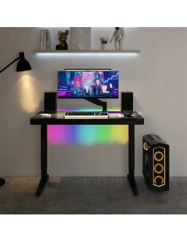 Biurko Elektryczne Regulowane 120x60 INDUKCJA Dwa Silniki +Szuflada