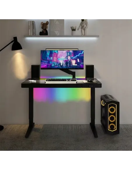 Biurko Elektryczne Regulowane 120x60 INDUKCJA Dwa Silniki +Szuflada