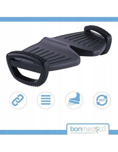 PODNÓŻEK BIUROWY ERGONOMICZNY BUJANY Bonmedico CZARNY