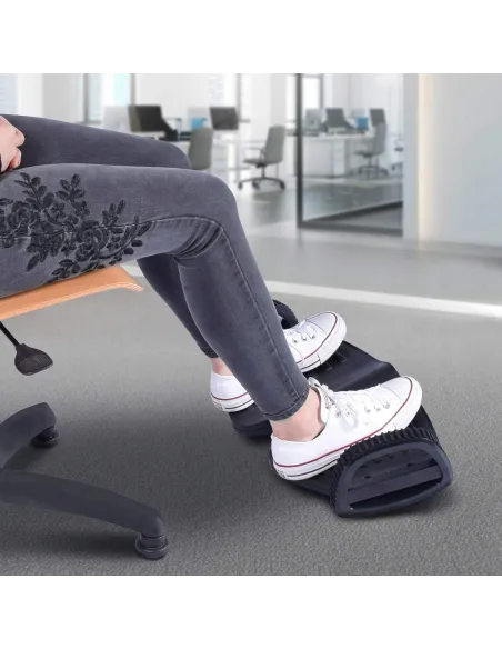 PODNÓŻEK BIUROWY ERGONOMICZNY BUJANY Bonmedico CZARNY
