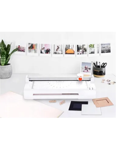 LAMINATOR A4 A5 A6 na Zimno na Ciepło + GILOTYNA + 20x FOLIA + Akcesoria