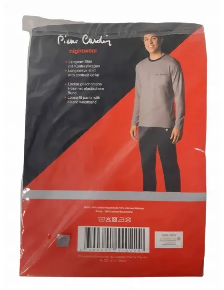 PIŻAMA MĘSKA Pierre Cardin Pidżama BAWEŁNIANA SPODNIE XXL