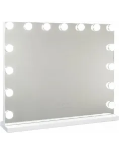 Lustro Lusterko Kosmetyczne HOLYWOOD 58 x 46 cm 15 LED z BLUETOOTH 2