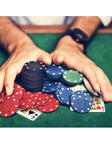 ZESTAW Do POKERA Texas Żetony 200 szt Karty Mata