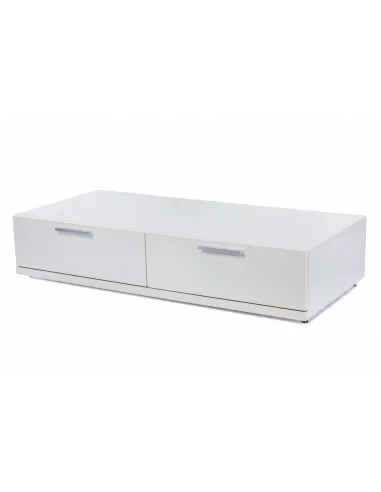 NOWOCZESNY STOLIK SZAFKA RTV LCD 120 CM BIAŁA