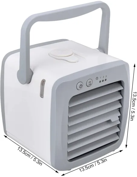 KLIMATOR WIATRAK PRZENOŚNY NA WODĘ MINI COOLER USB Schładzacz