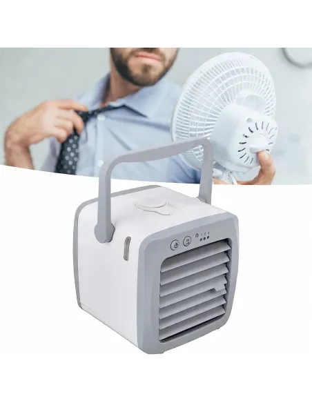 KLIMATOR WIATRAK PRZENOŚNY NA WODĘ MINI COOLER USB Schładzacz