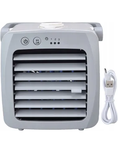 KLIMATOR WIATRAK PRZENOŚNY NA WODĘ MINI COOLER USB Schładzacz