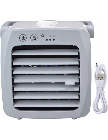 KLIMATOR WIATRAK PRZENOŚNY NA WODĘ MINI COOLER USB Schładzacz