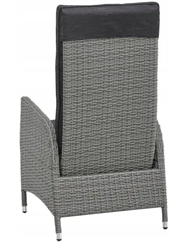2xKRZESŁO FOTEL Krzesła Brisbane RATTAN ROZKŁADANE