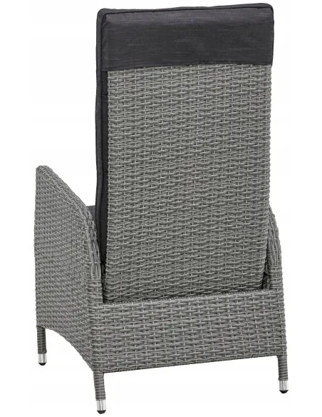 2xKRZESŁO FOTEL Krzesła Brisbane RATTAN ROZKŁADANE