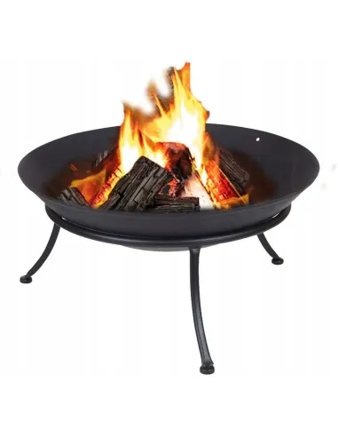 Nowe DUŻE Palenisko Ogrodowe GRILL 80 cm ŻELIWNE