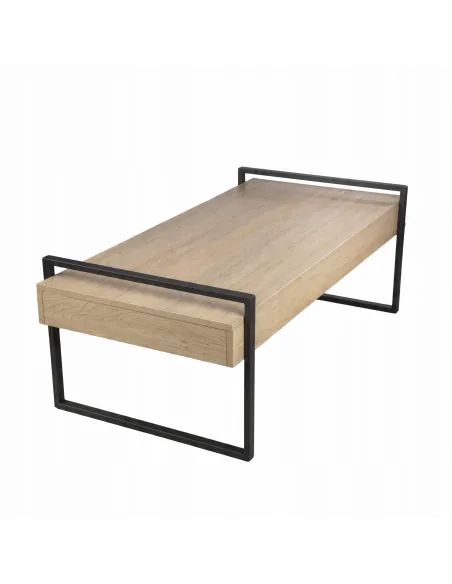 Stół STOLIK Kawowy Ława HOVER 115cm Dąb LOFT