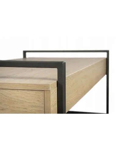 Stół STOLIK Kawowy Ława HOVER 115cm Dąb LOFT