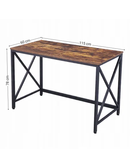 BIURKO LOFT INDUSTRIALNE RUSTYKALNE VINTAGE 21BX