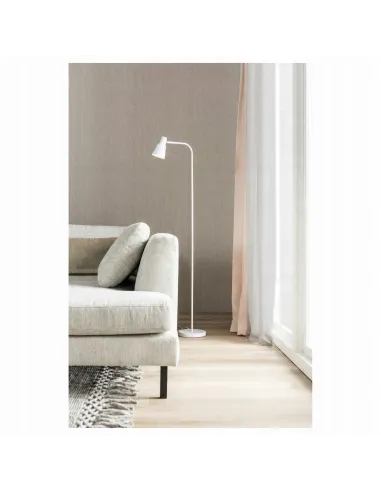 BIAŁA Lampa PODŁOGOWA do CZYTANIA Regulowana LIV