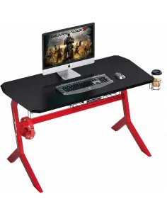 BIURKO Ergonomiczne GAMINGOWE KOMPUTEROWE Carbon Piranha 2