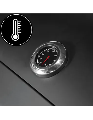 MEGA MOCNY Grill Gazowy 7 Palników 23,8kW BBQ 6+1 Boczny Palnik