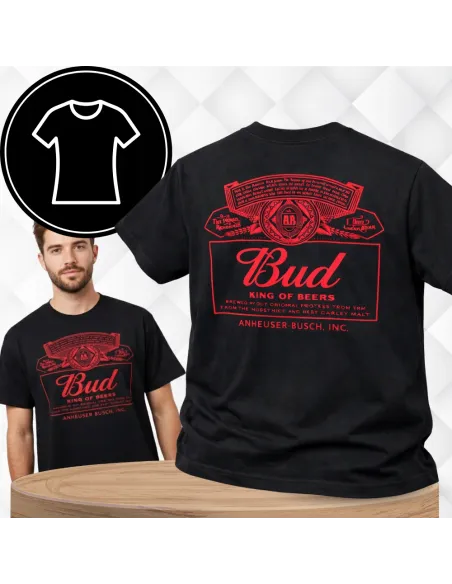 Zestaw BUDWEISER XXL 2x Cooler ICE BUCKET Koszulki Maty Barowe Otwieracze
