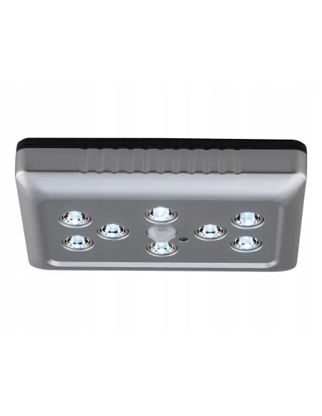 LAMPKA LAMPA LISTWA OŚWIETLENIE DO SZAFY 8 LED CZUJNIK RUCHU na BATERIE