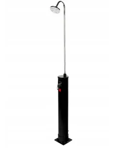 PRZENOŚNY PRYSZNIC OGRODOWY KEMPINGOWY SOLARNY 18l SOLAR BASENOWY 218cm