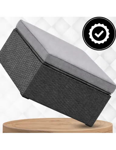 Zestaw Mebli OGRODOWYCH ACERO Narożnik + Pufa/Stolik TECHNORATTAN Premium