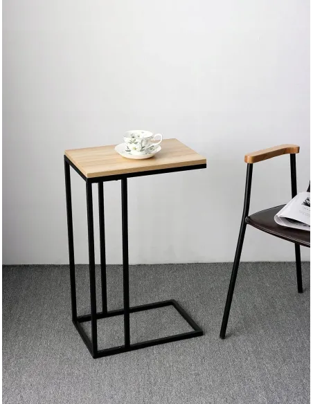 Jasny STOLIK STÓŁ BOCZNY MDF POMOCNICZY KAWOWY POD LAPTOP LOFT