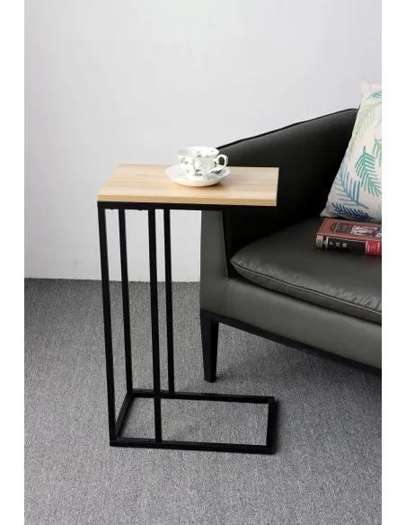 Jasny STOLIK STÓŁ BOCZNY MDF POMOCNICZY KAWOWY POD LAPTOP LOFT