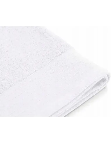 GRUBY RĘCZNIK BIAŁY HOTELOWY 550g/m2 KĄPIELOWY WALRA 70x140 cm