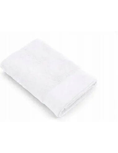 GRUBY RĘCZNIK BIAŁY HOTELOWY 550g/m2 KĄPIELOWY WALRA 70x140 cm