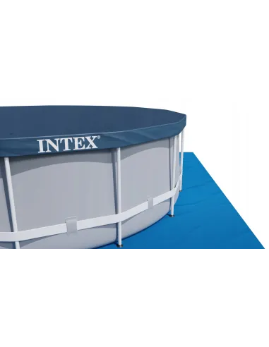Basen Ogrodowy INTEX Stelażowy CLEARVIEW 488x122cm 26730GN Pompa Drabinka