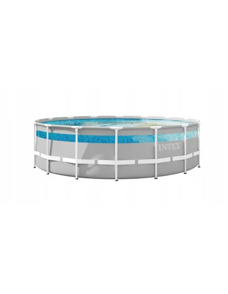 Basen Ogrodowy INTEX Stelażowy CLEARVIEW 488x122cm 26730GN Pompa Drabinka