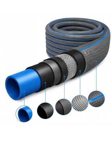 Wąż Ogrodowy Gumowy do Podlewania 3/4" 25m ULTRAMOCNY GAMMA 20bar