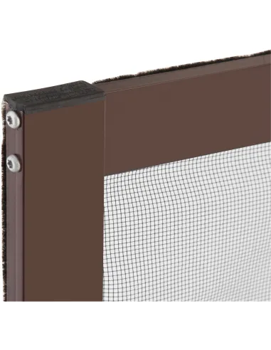MOSKITIERA OKIENNA BALKONOWA RAMA ALUMINIOWA SIATKA NA DRZWI 130x220cm