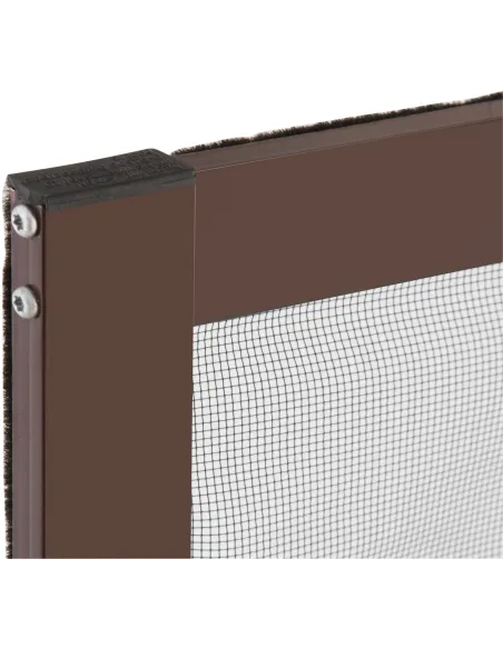 MOSKITIERA OKIENNA BALKONOWA RAMA ALUMINIOWA SIATKA NA DRZWI 130x220cm