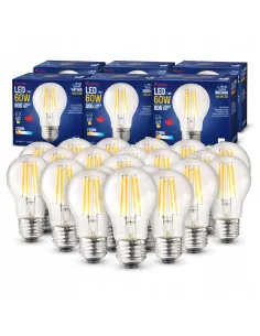 20x Żarówka LED E27 FILAMENT 7,3W ciepła 2700K EDISON RETRO OZDOBNA ŻARNIK