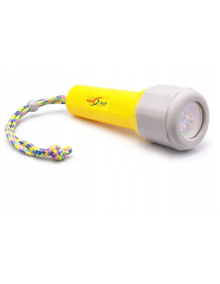 Latarka LED Poręczna ze Sznurkiem WODOODPORNA do 30m