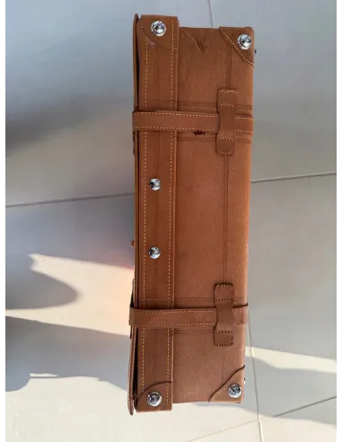 Walizka Torba SKÓRZANA Retro VINTAGE 53x17x31cm