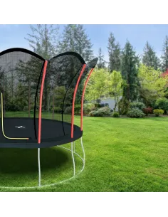 Stabilna TRAMPOLINA Ogrodowa LOTUS 10ft 305cm z Siatką Wewnętrzną 2
