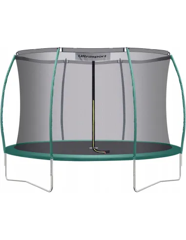 TRAMPOLINA Ogrodowa ULTRASPORT 244cm 8FT z Siatką Wewnętrzną TUV GS